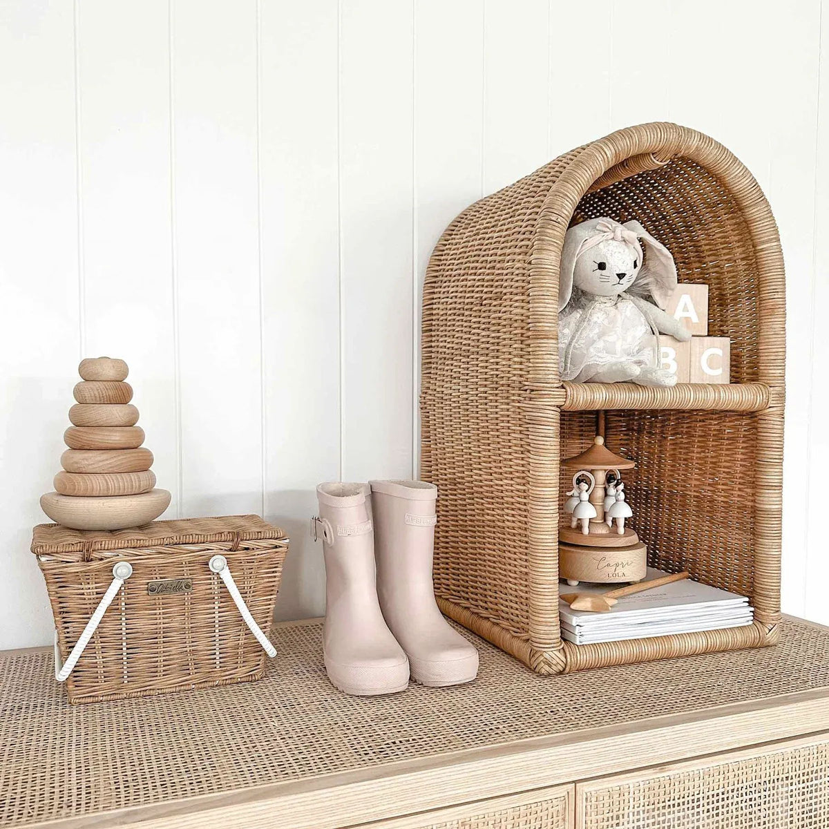 Woven Shelf Organizer Brehn