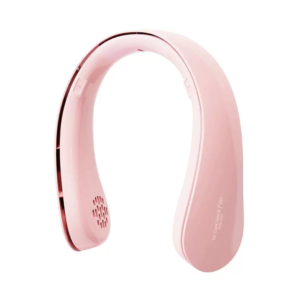 Unisex Einheitsgröße Tragbarer Nacken bladeless Ventilator mit flüsterleisem bürstenlosem Motor und einstellbarem Luftstrom Brehn