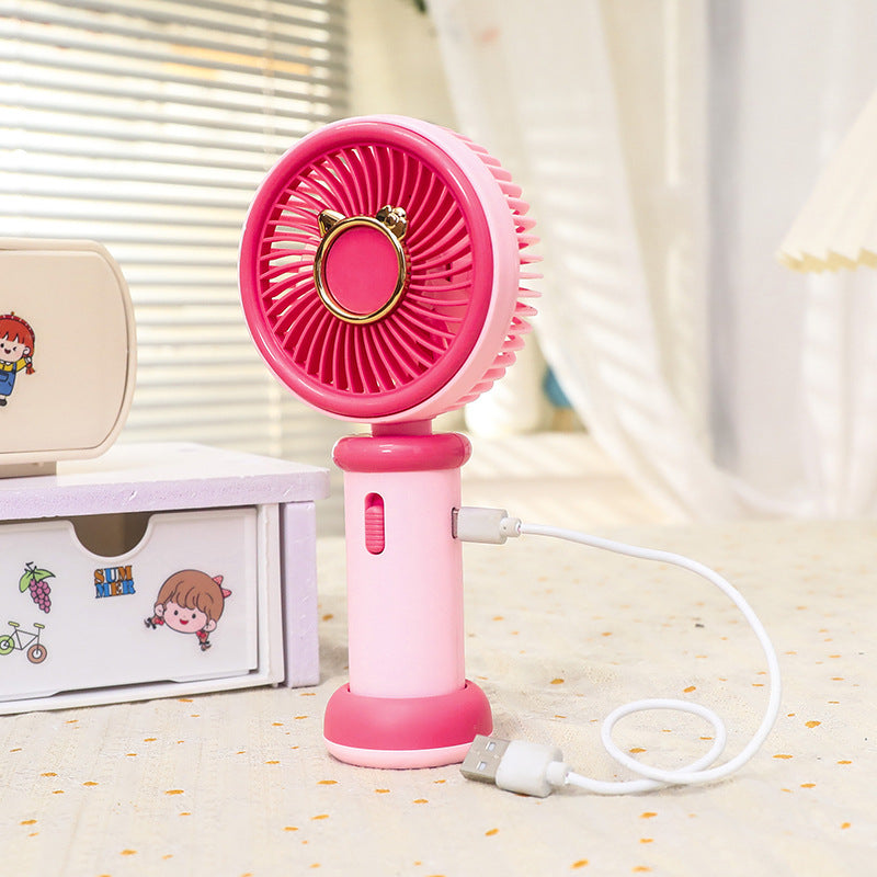 Frauen Tragbarer Handventilator im modernen Design Brehn