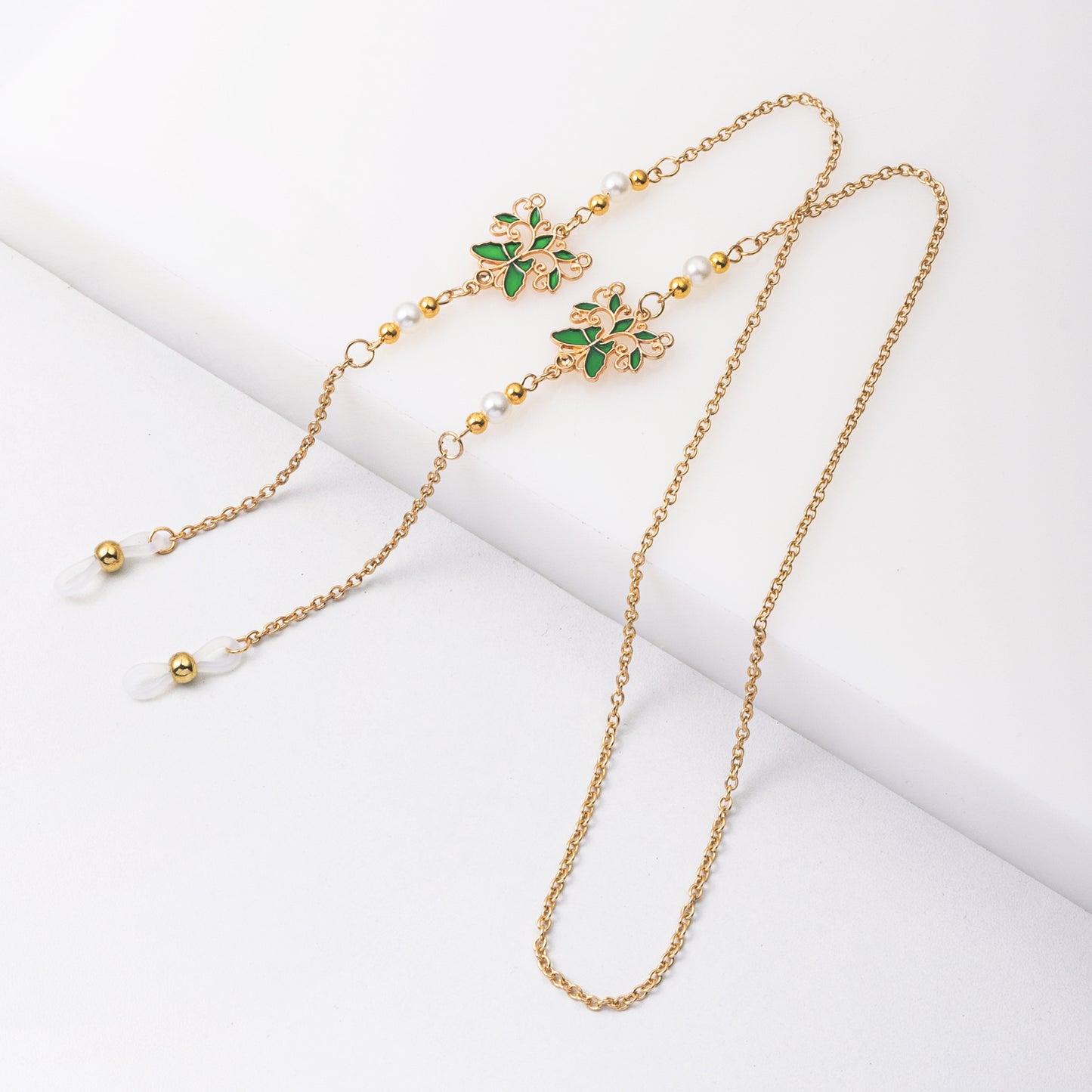 Blumen Design Brillen Kette Brehn