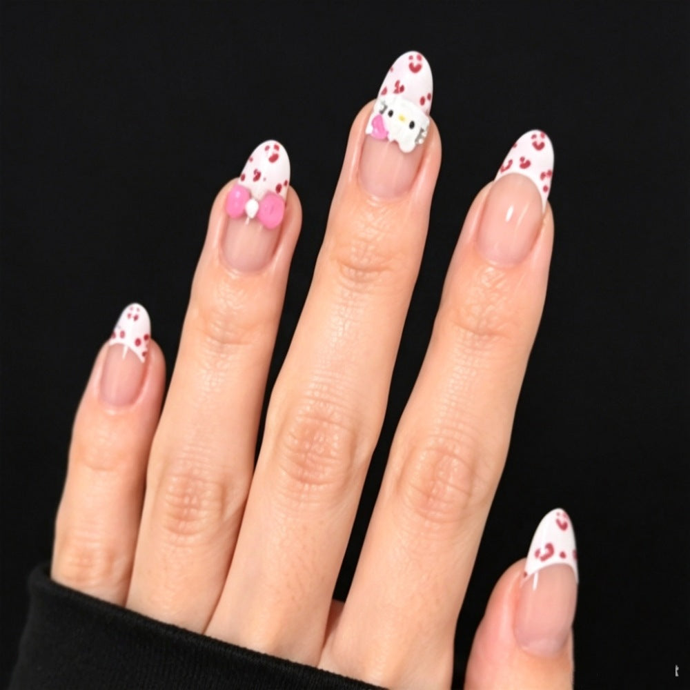 Charakter-verzierte Press-On Nagelset Brehn