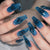 Künstlerische Swirl Press-On Nagelverlängerungen Brehn