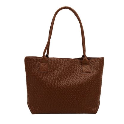 Gewebte strukturierte Tote-Handtasche