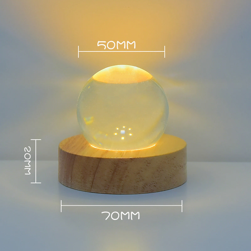 Galaxy-Themen dekorative Tischlampe