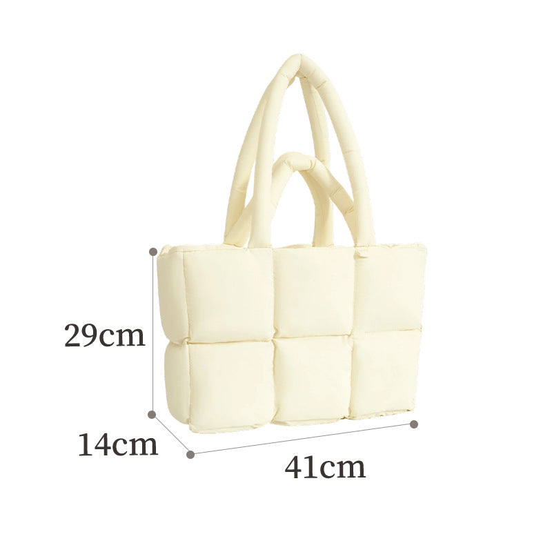 Gepolsterte Puff-Tote-Bag Brehn