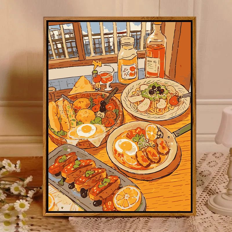 Gourmet Kulinarische Wandkunst Druck Brehn
