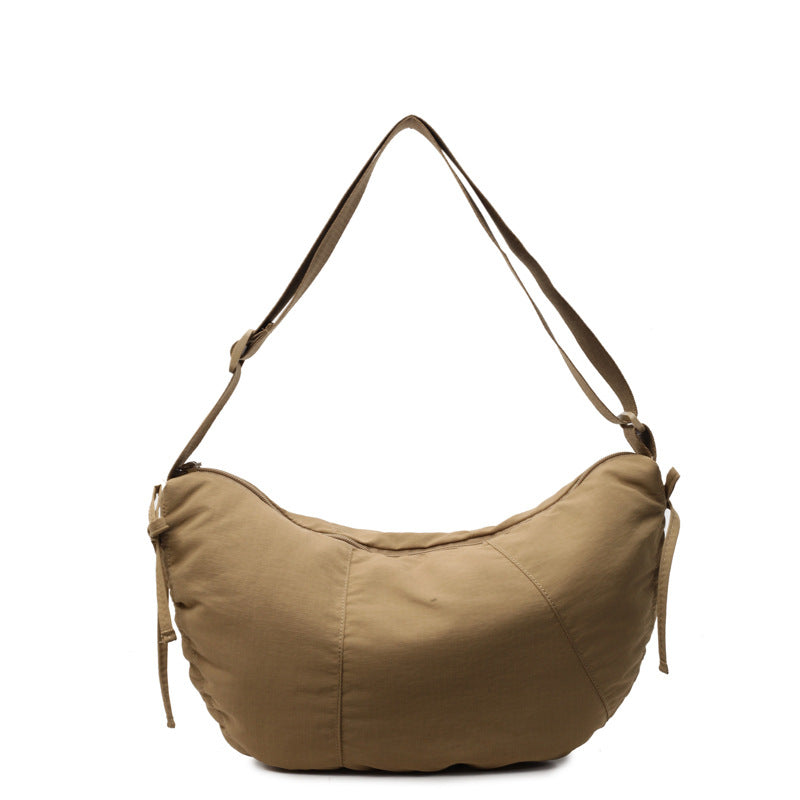 Lässige weiche Stoff Hobo Tasche Brehn