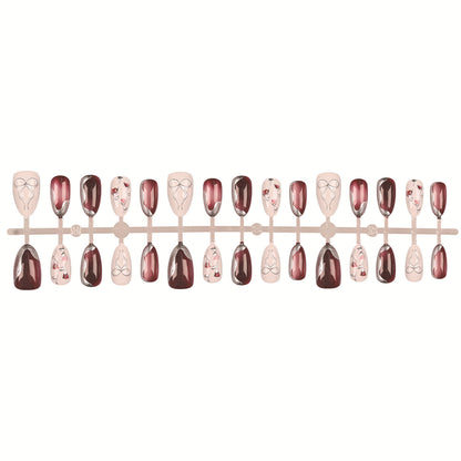 Elegante Press-On Nagelspitzen Set