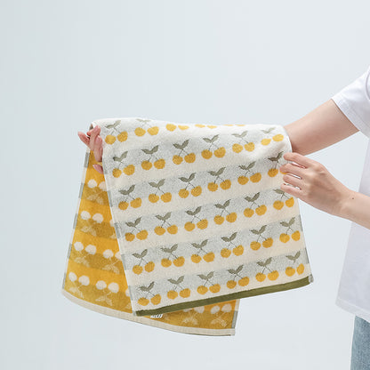 Weiches Frottier-Handtuch mit Pferde-Jacquardmuster