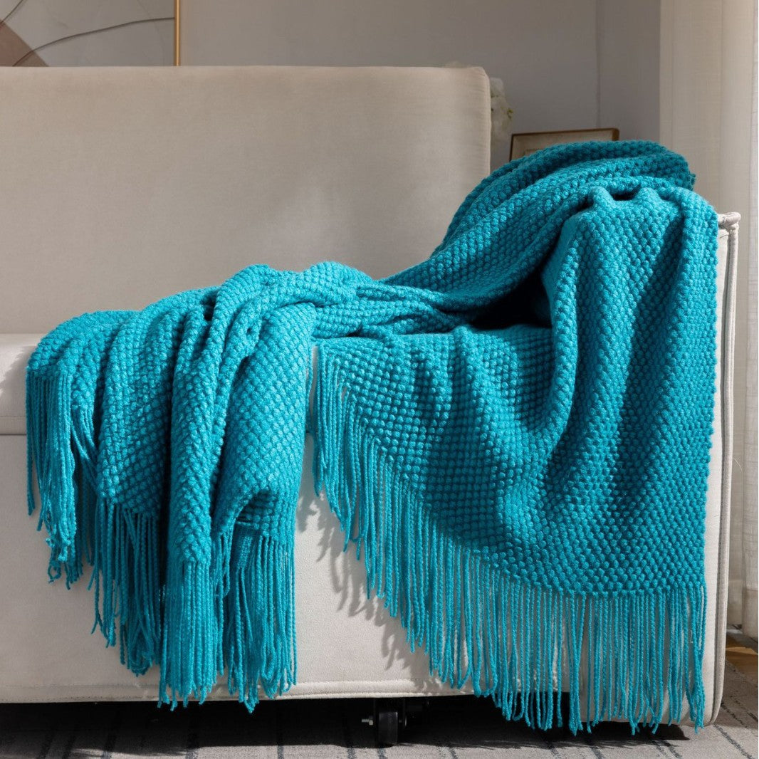 Textured Cozy Wurfdecke