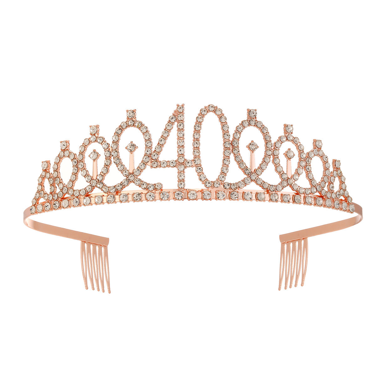 Damen Kristallverzierte Tiara mit elegantem Design Brehn