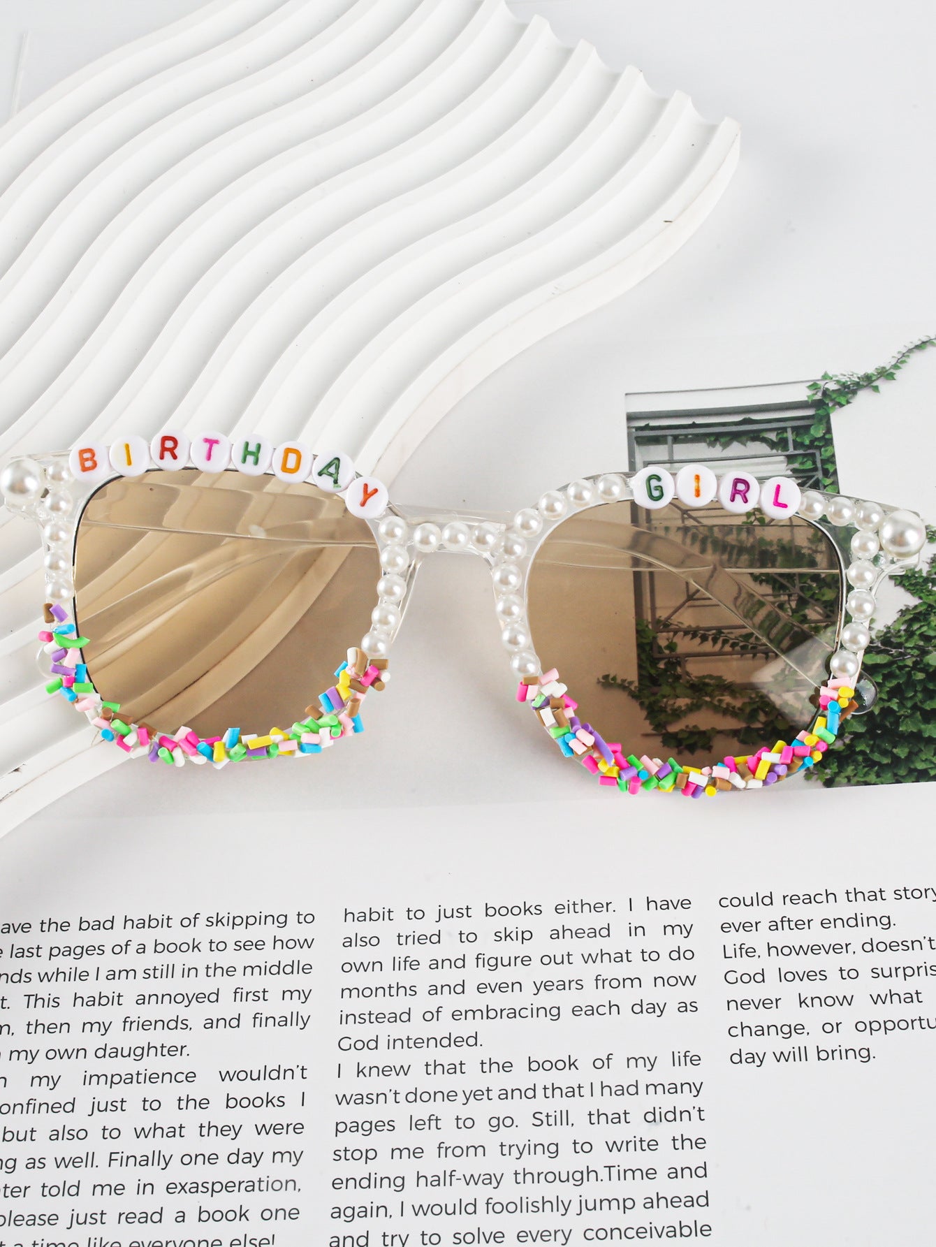 Dekorative Statement-Sonnenbrille Brehn