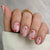 Herz-Muster Druck-Nagelkunst Brehn