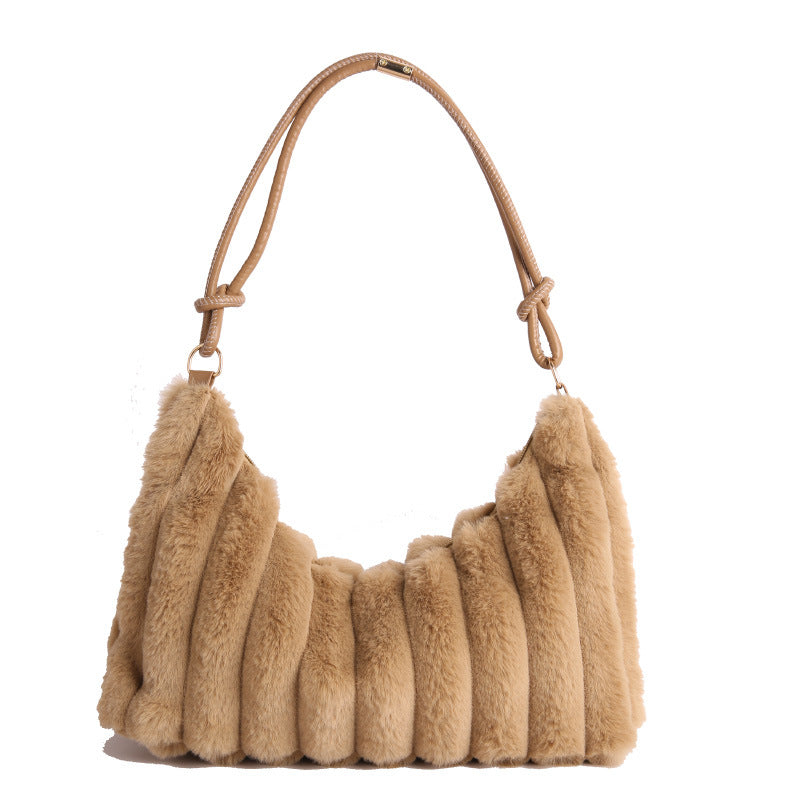 WoPlush Textur Abendtasche Brehn