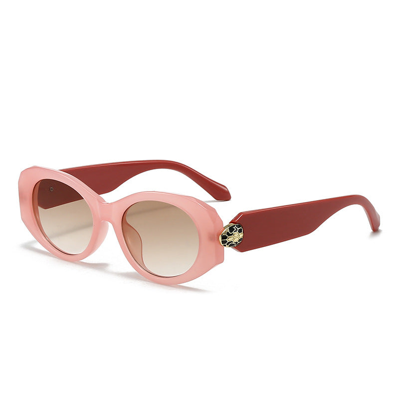 Damen modische Sonnenbrille mit einzigartigem Rahmen Brehn