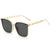 Damen Designer-Sonnenbrille mit eleganten Kettengliedern Brehn