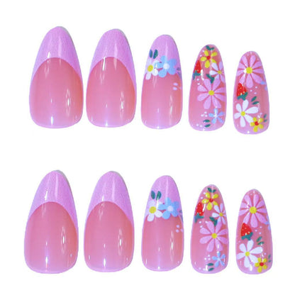 Florales Acryl-Nagelkunst-Set Brehn