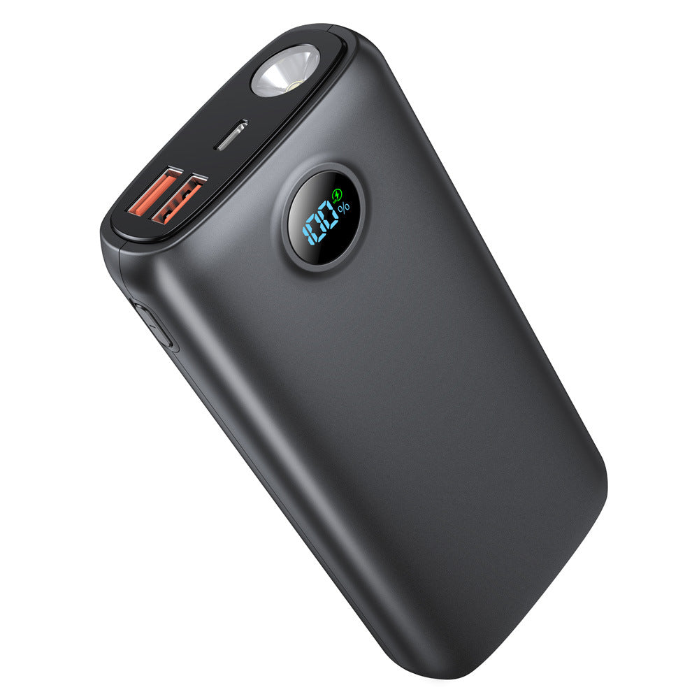Hochleistungs-Powerbank mit LED-Display und Schnellladefunktion Brehn
