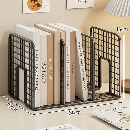 Mesh Wire Schreibtisch Buch Organizer Multi-Kompartiment Gitter Divider