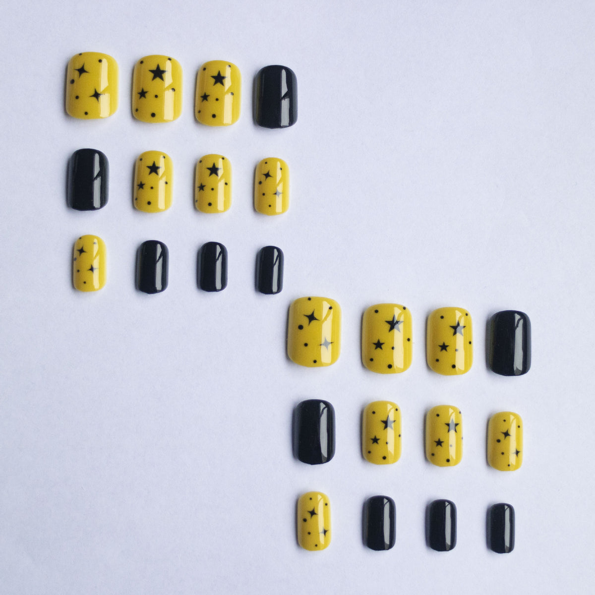 Kreatives Stern-Themen Nageldesign-Kit