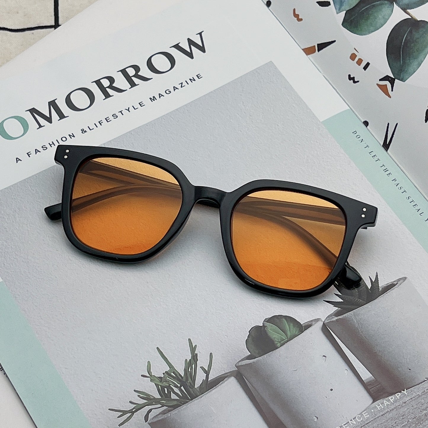 Statement Quadrat Rahmen Sonnenbrille Brehn