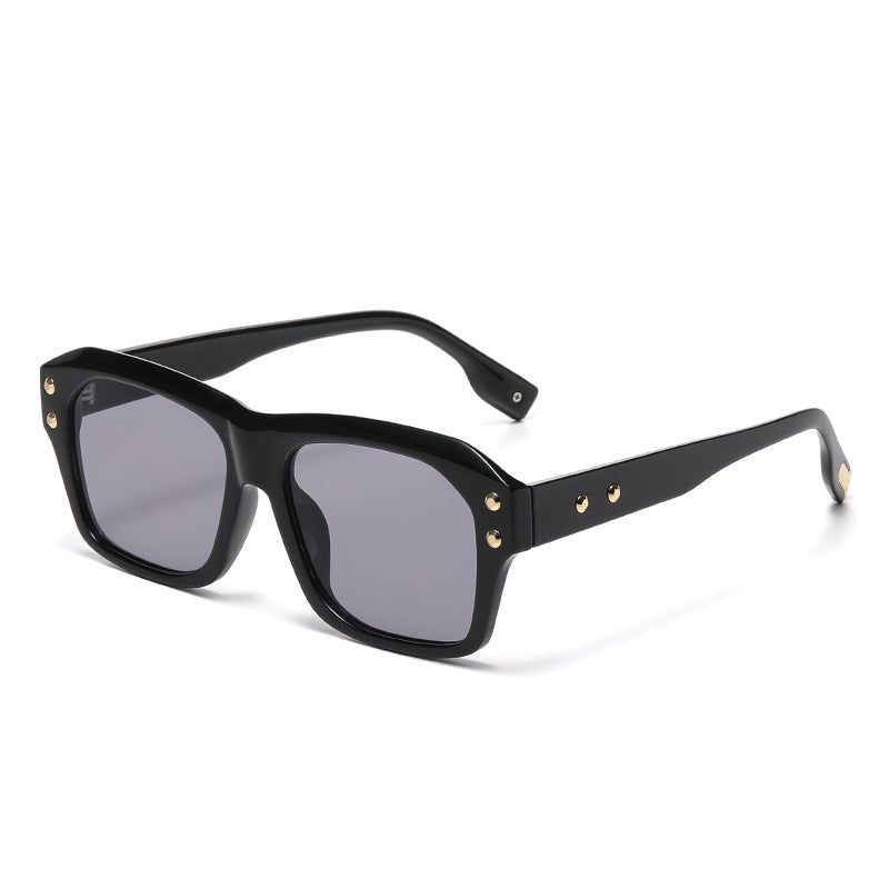 Chunky Übergroße Quadratische Sonnenbrille