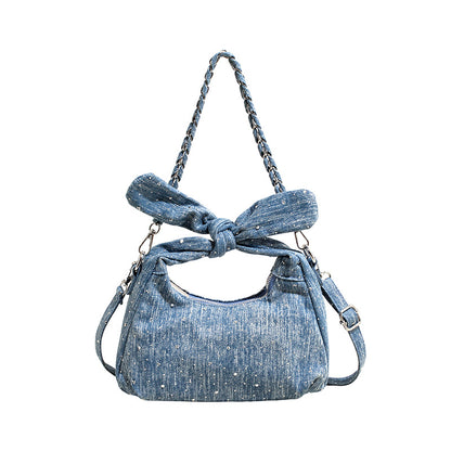 Stylische Handtasche mit Schleifenverzierung Brehn