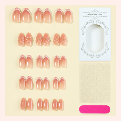 Floral Accent Press-On Nail Kit Brehn