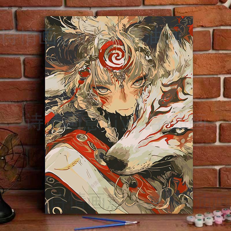 Fantasy Creature Themed Wandkunst Brehn