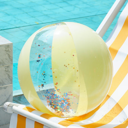 Glitter aufblasbarer Poolball Brehn