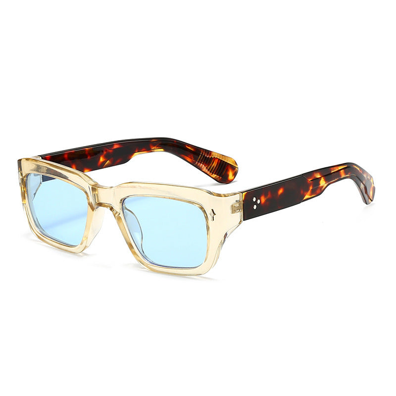 Oversized Vintage Geometric Sonnenbrille Brehn