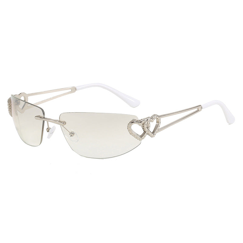 Damen Cat-Eye Sonnenbrille mit einzigartigem Herz-Design und schützendem UV-Filter Brehn
