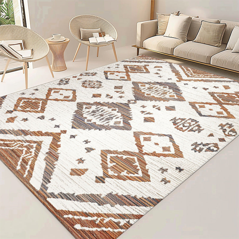 Geometrisches Muster Teppich Brehn