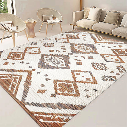 Geometrisches Muster Teppich Brehn