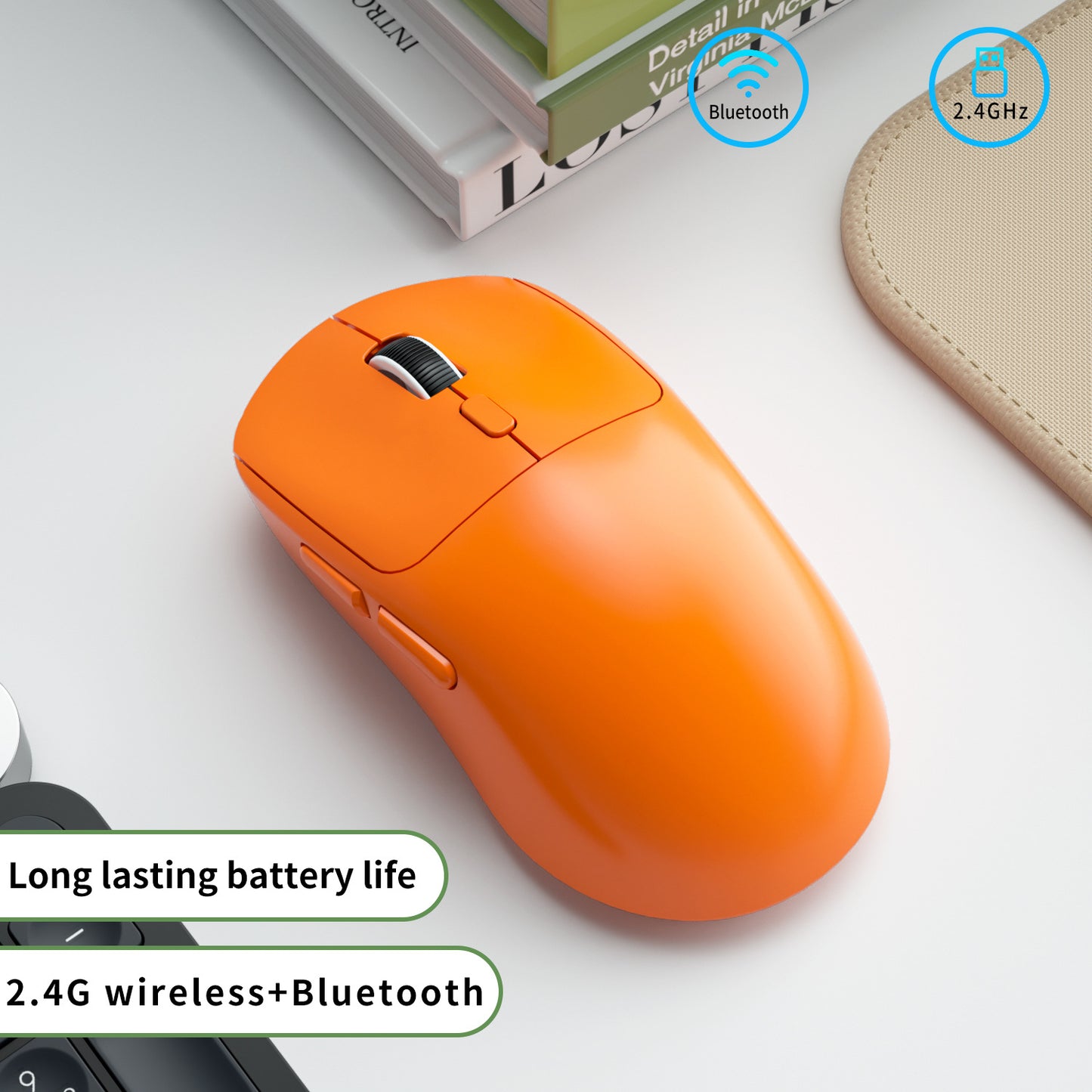 Ergonomische Kabellose Maus Brehn