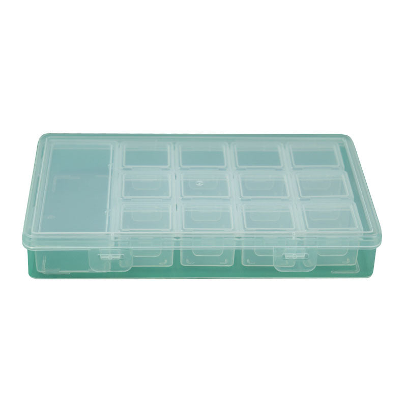 Transparente Mehrfach-Compartment Bastelaufbewahrung Organizer Brehn