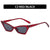 Elegante Katzenaugen-Sonnenbrille  1787664698