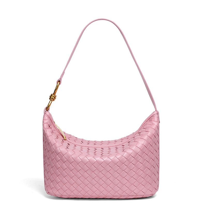 Stylische Geflochtene Leder-Handtasche Brehn