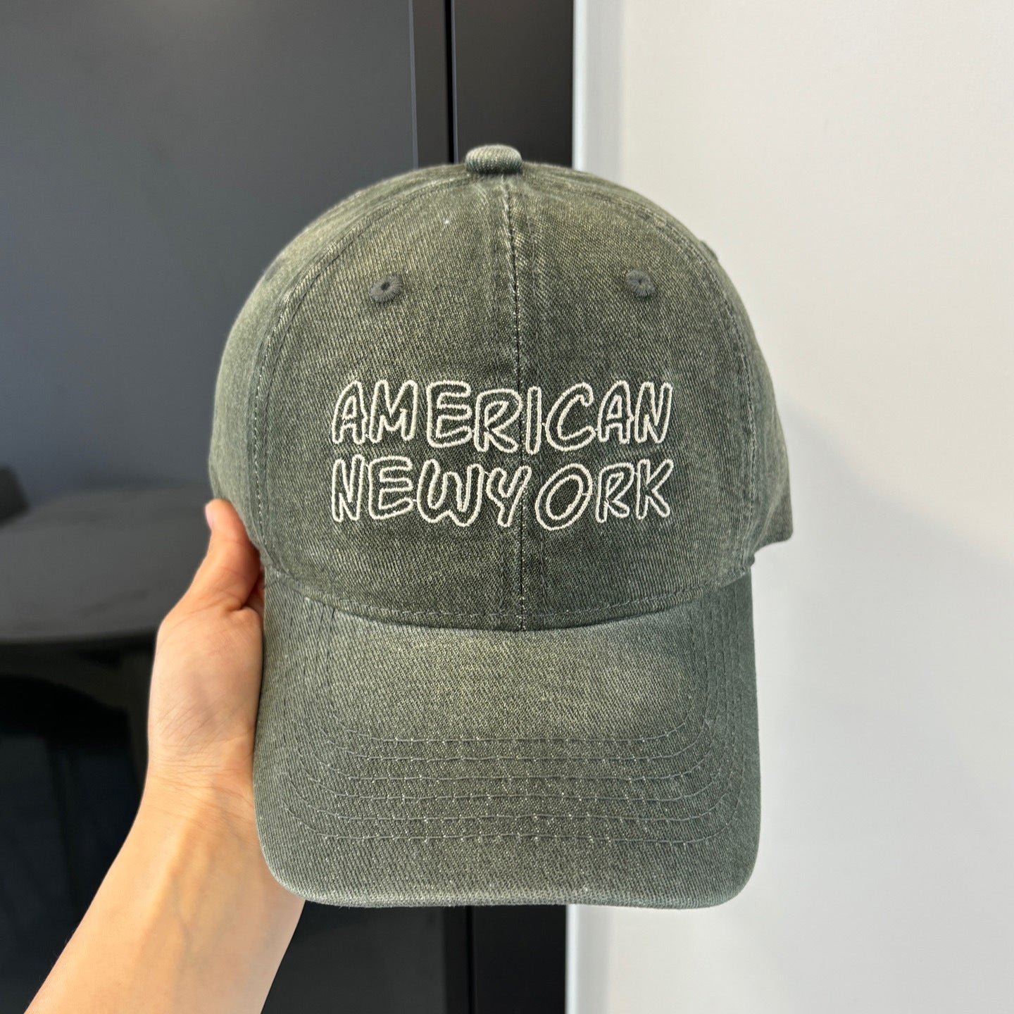 Denim verstellbare Baseballmütze