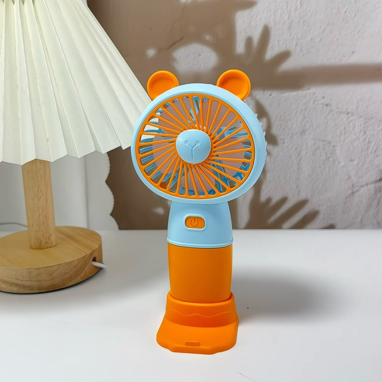 Damen Tragbarer Handventilator mit Tierohren Brehn