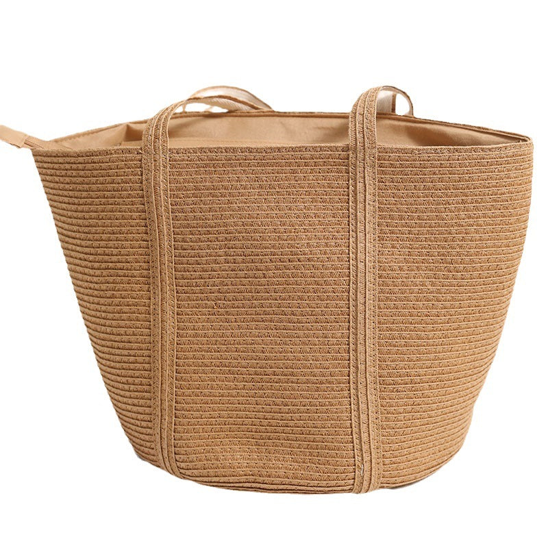 Damen Stylische Korb-Tragetasche Brehn