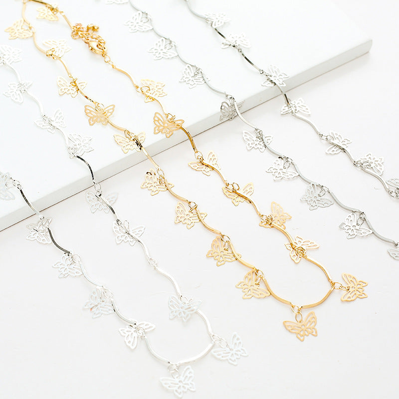 Schmetterlingsdesign Choker-Halskette Brehn