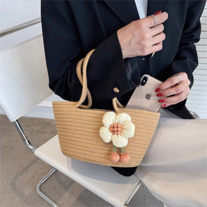 Dekorative Geflochtene Strohtasche Brehn