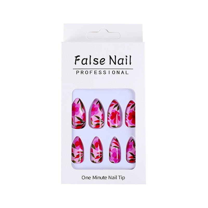 Kunstnägel mit aufregendem floralen Design Brehn