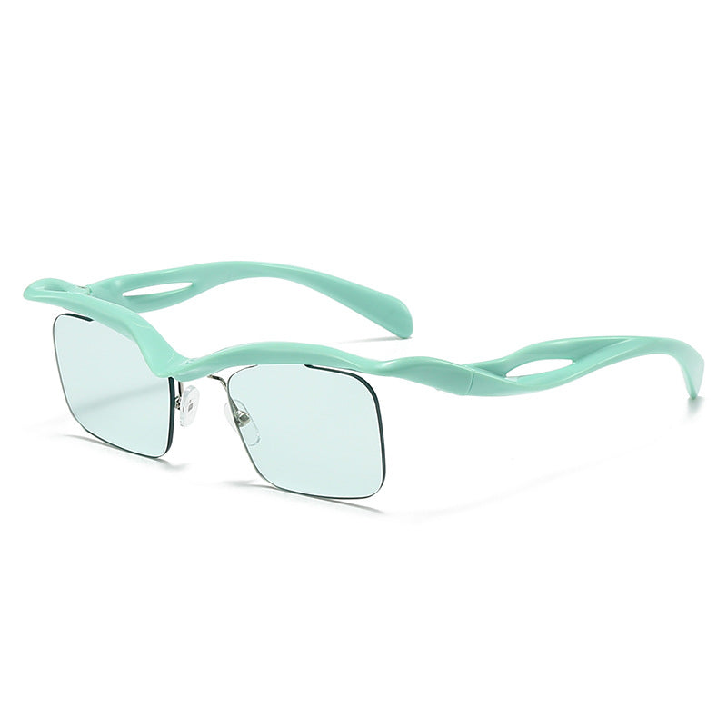 Damen modische Sonnenbrille mit innovativem Rahmen Brehn