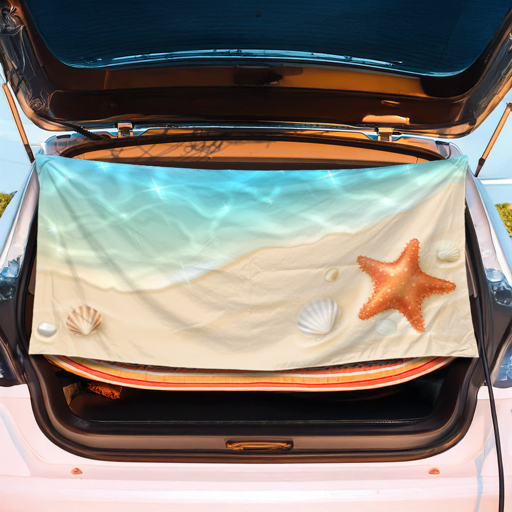 Gepäckschutzhülle mit maritimem Muschel-Design Brehn