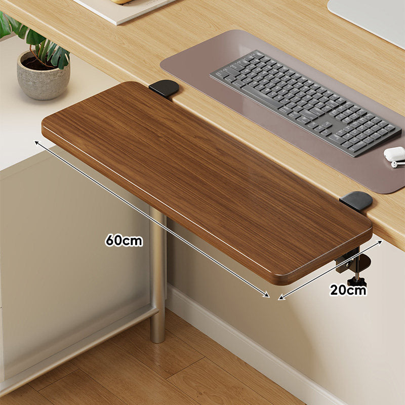 Unter-Tisch Gleitschienen-Tastaturablage und Schreibtischverlängerung mit sanfter Gleitmontage