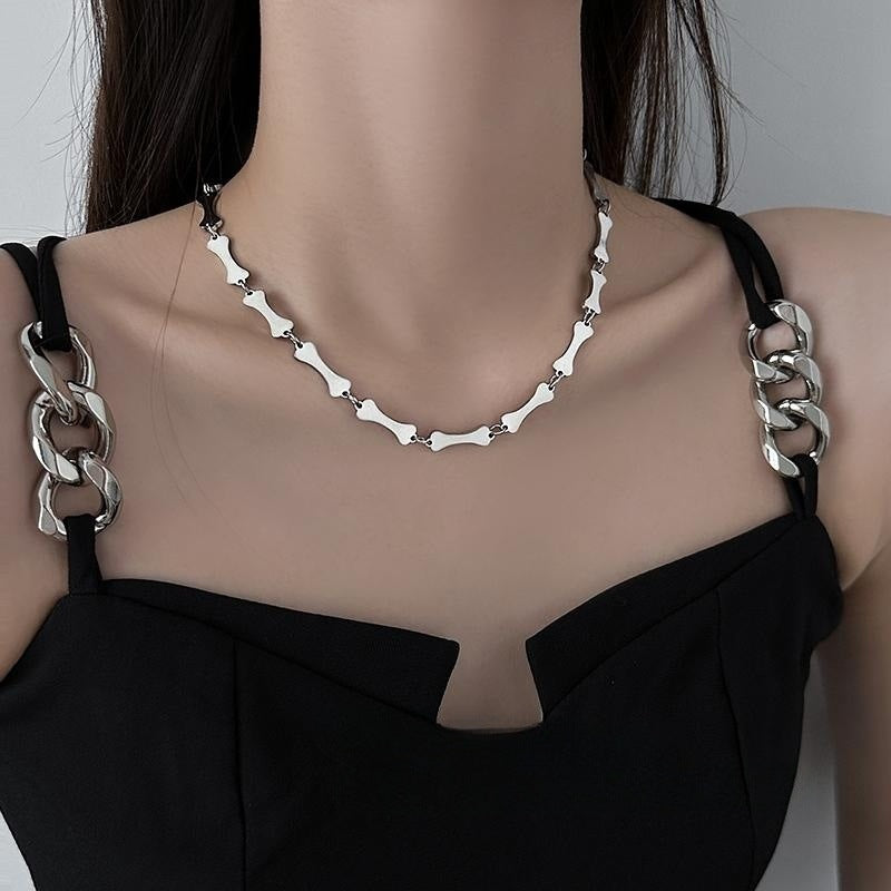Elegante Link-Ketten-Halskette Brehn