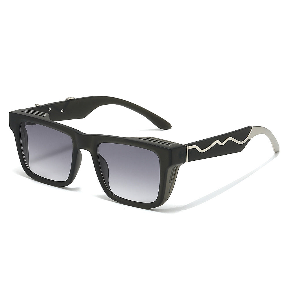 Damen modische Sonnenbrille im markanten, kantigen Design Brehn