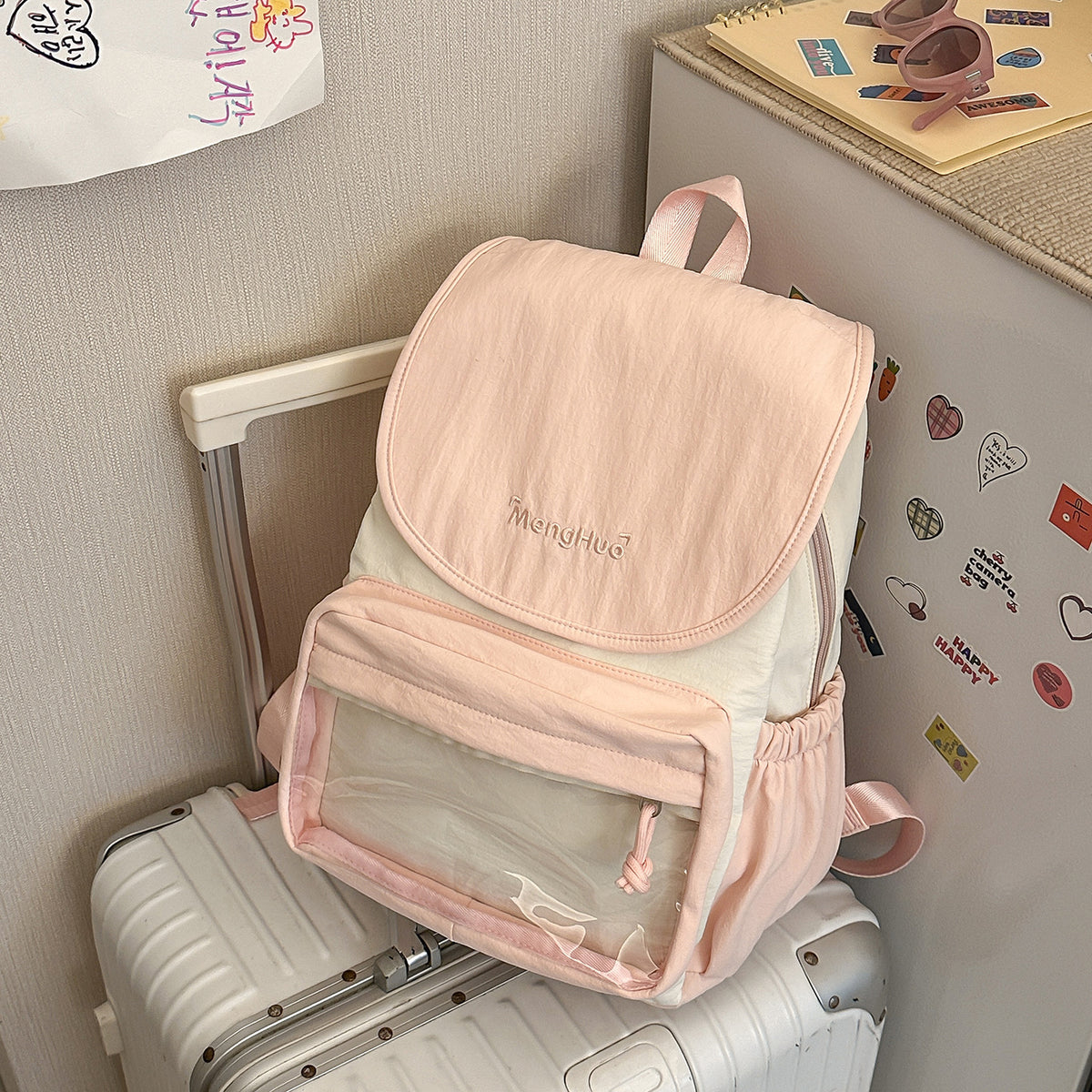 Stylische transparente Utility-Rucksack Brehn